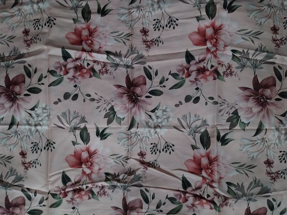 Pościel różowa w kwiaty home&you