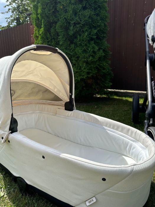 Cybex Balios S Lux Seashell Beige, автокрісло Cybex Cloud T pink peach