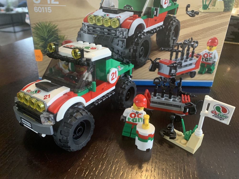 Zestaw Lego 60115 Terenówka Jeep Pustynna wyścigówka