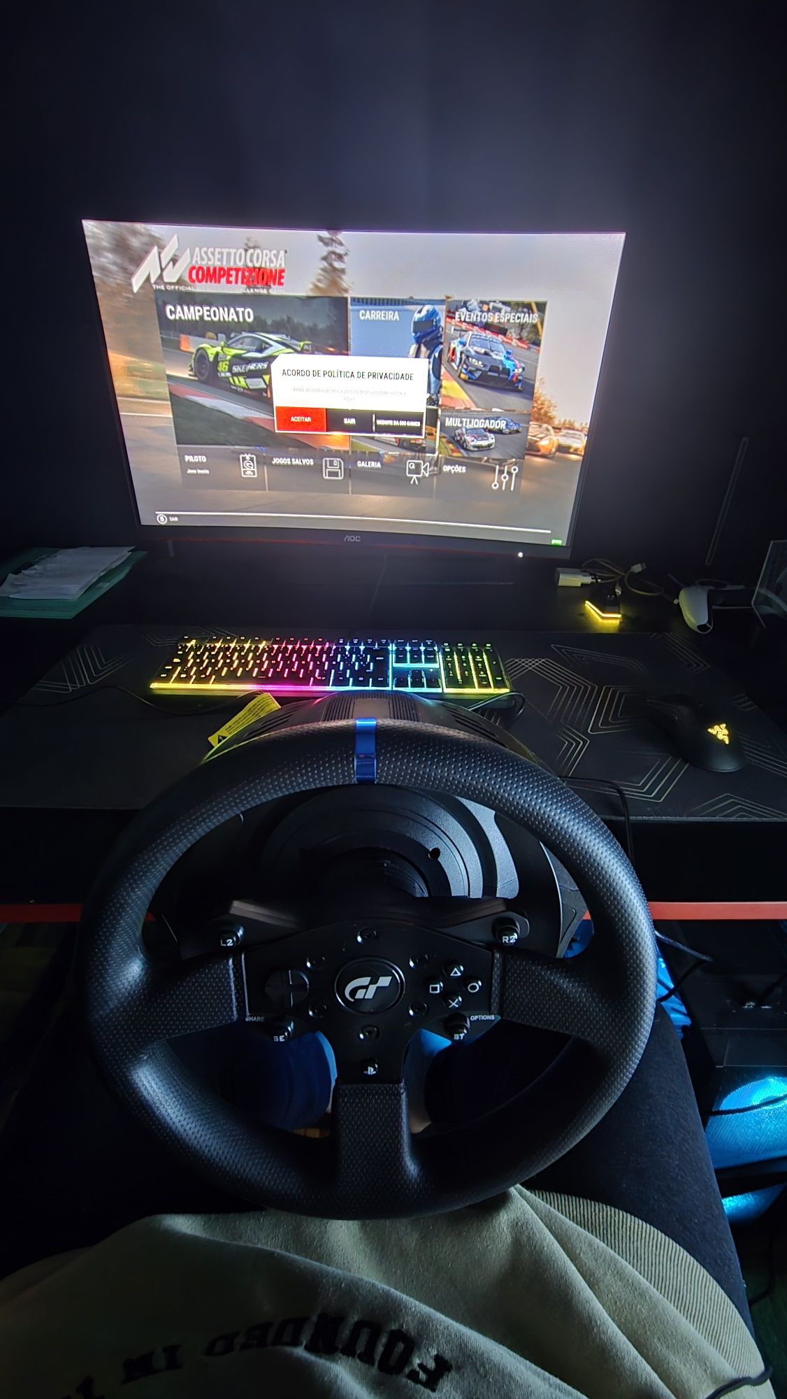 Volante thrustmaster t300rs gt