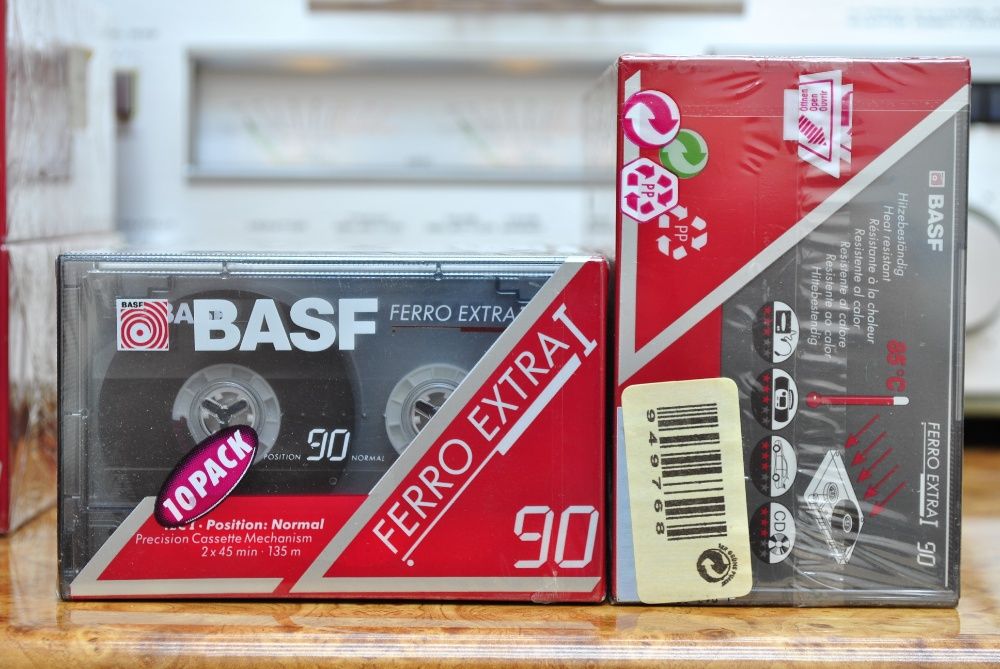 Аудиокассеты BASF FERRO EXTRA I, Maxell SQ XL, TDK Cding2 в ассортимен