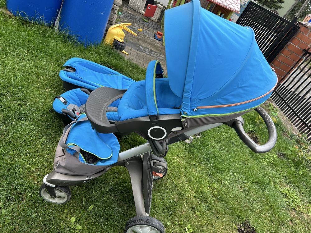 Wozek stokke 3w1