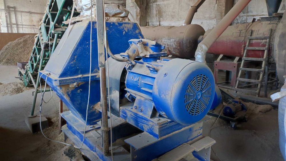 лінія з виробництва паливної гранули 6 мм.