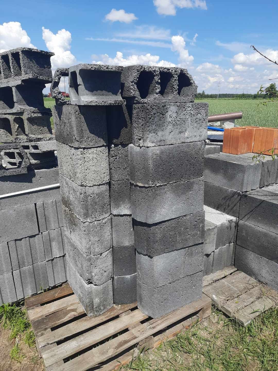 Kształtka wieńcowa L pustak stropowy