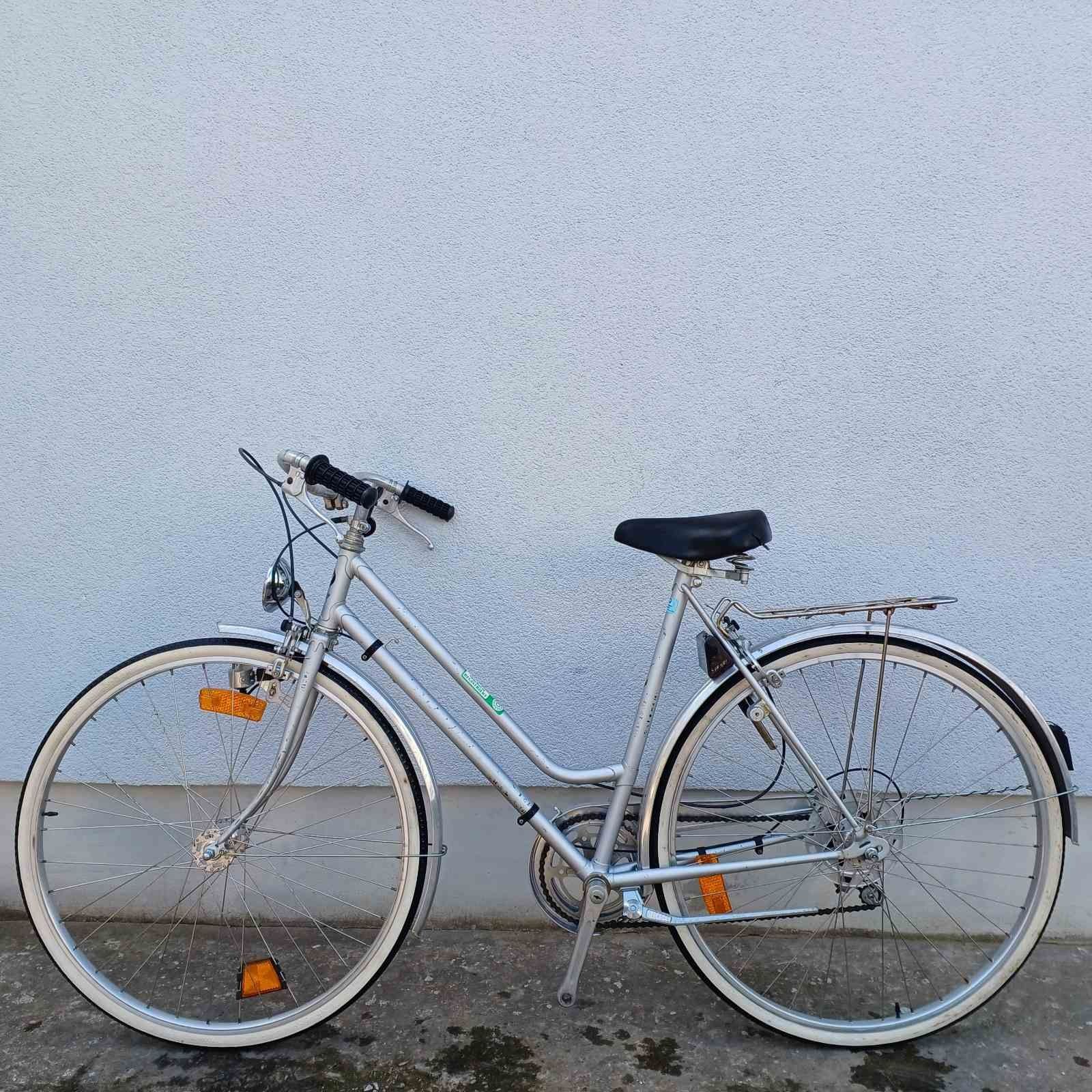 Велосипед сірий дамка
