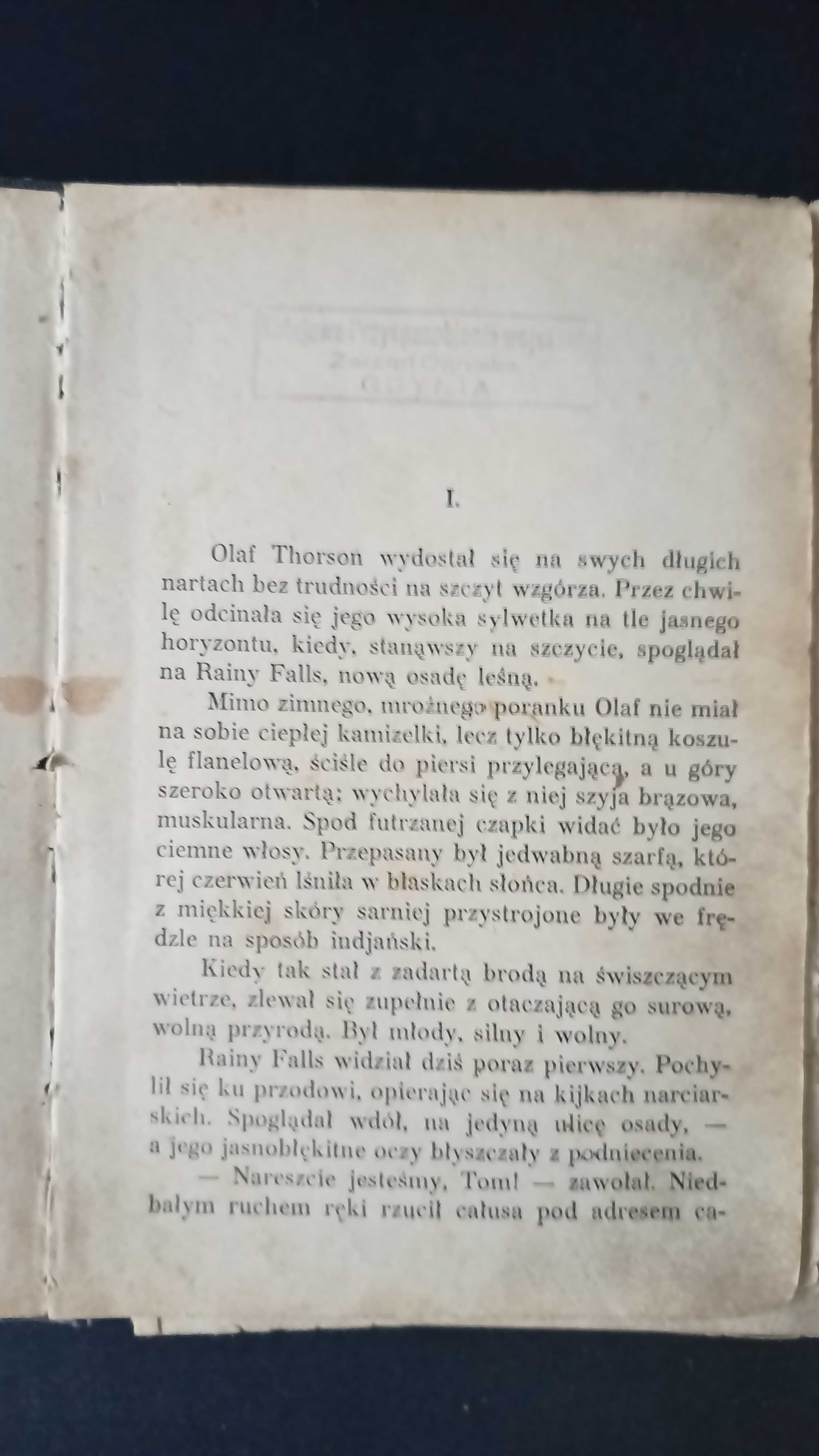 Książka trochę stara ok 100 lat Prawo pięści - Henry Oyen