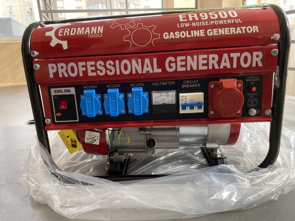 Бензиновий генератор Erdmann Tools er 9500