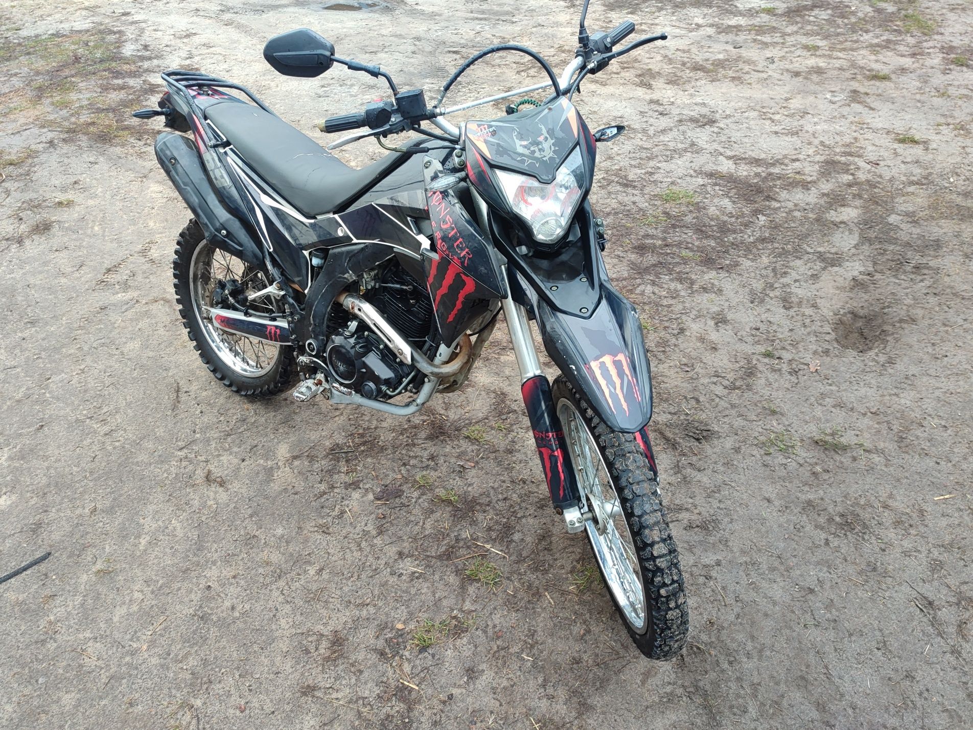 Запчастини Loncin sx2 lx250gy-3 ( лось )