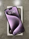 iPhone 15 pro max 256 gb eSIM