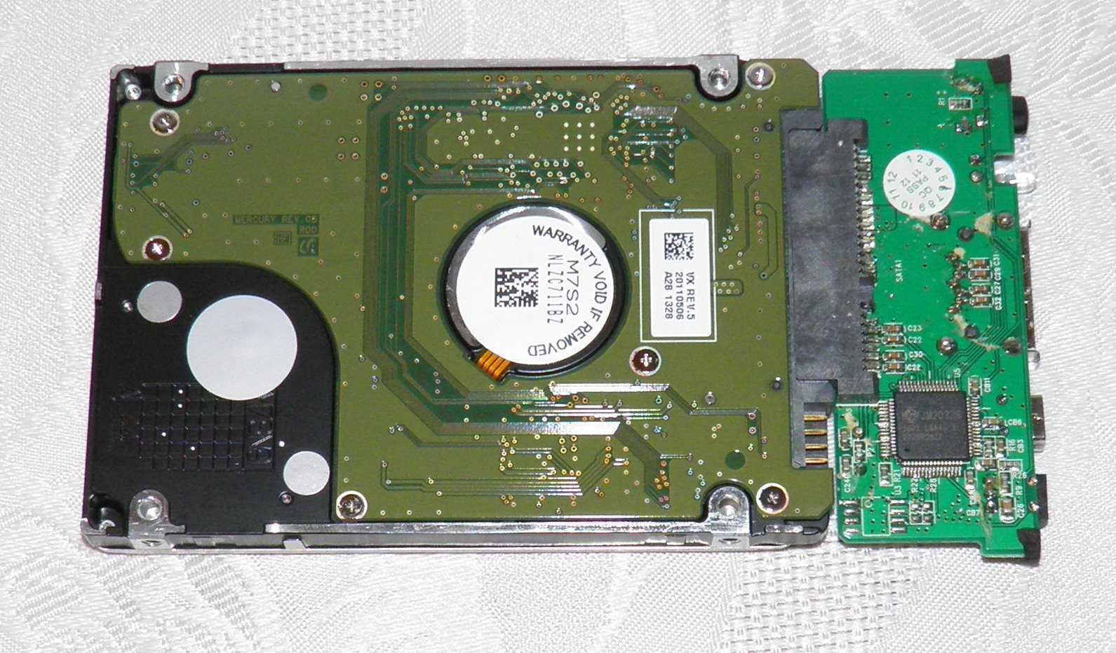 Зовнішній диск 500Gb (USB, ESATA)
