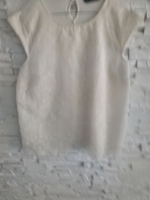 Dunnes damska bluzka z koronka 48