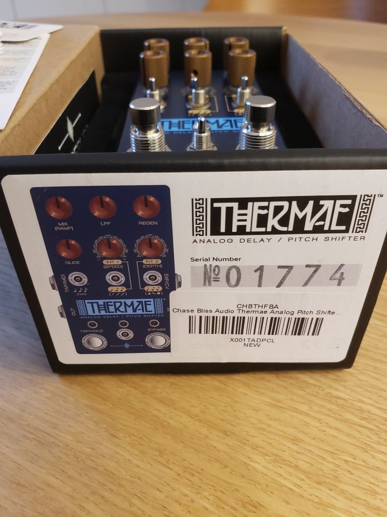 Chase Bliss Audio Thermae Analog Pitch Shifter Delay
