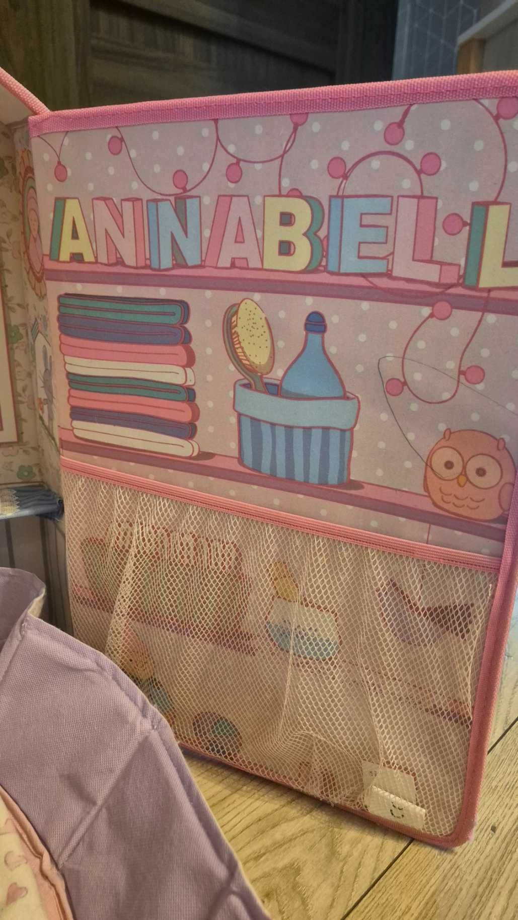Łóżko dla lalki, sypialnia Baby Annabelle, Baby Born, domek dla lalki.