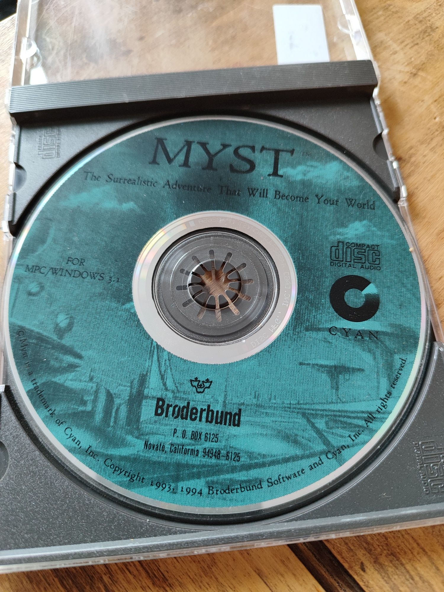 Gra MYST na PC Windows 3.1