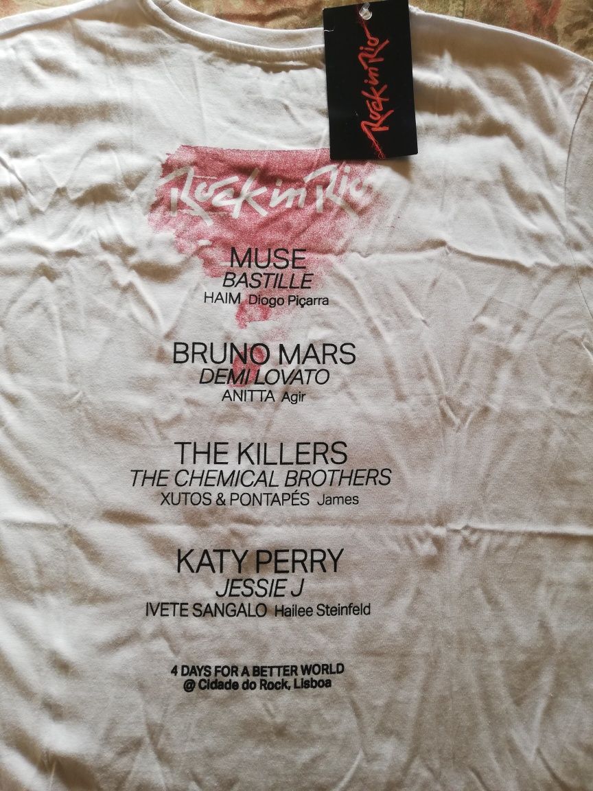 T-shirts rock in Rio 2018