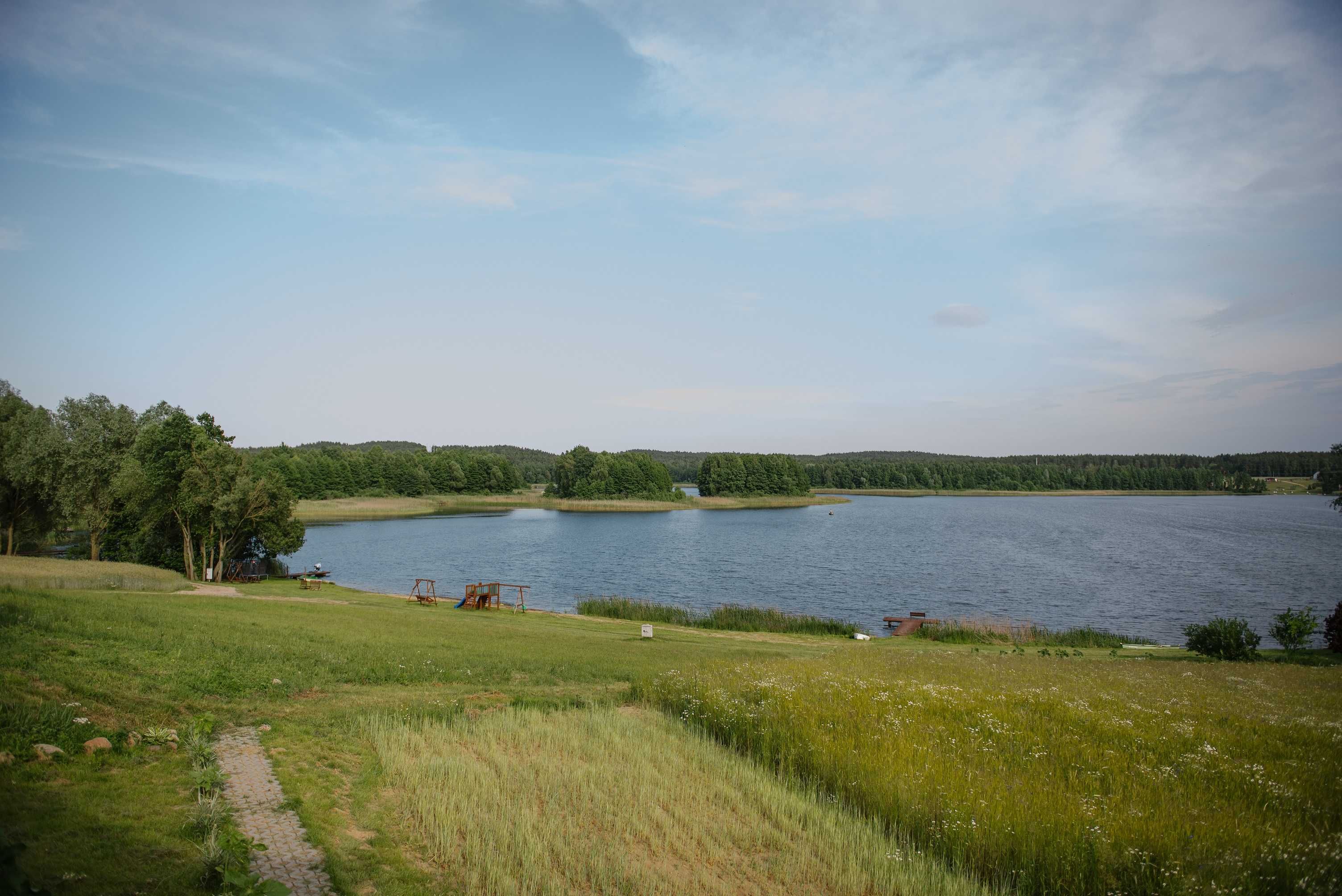 Domek nad jeziorem Wielkie Leźno WOLNY TERMINOD 16.08-23.08.2025