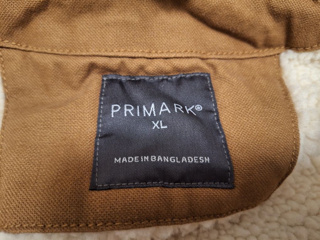 Kurtka męska zimowa Primark - brązowa XL