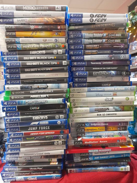 Wymienię gry ps4 ze zdjęcia, sklep Tychy