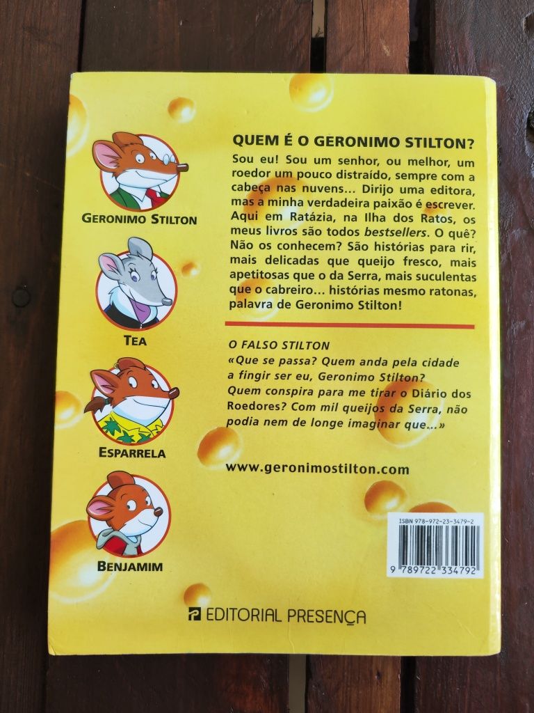 Um Falso Stilton, Geronimo Stilton