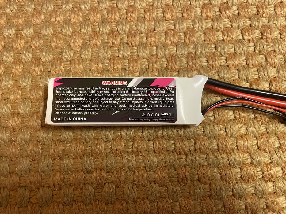 Baterias lipo 2s 2200 mha com 70c descarga