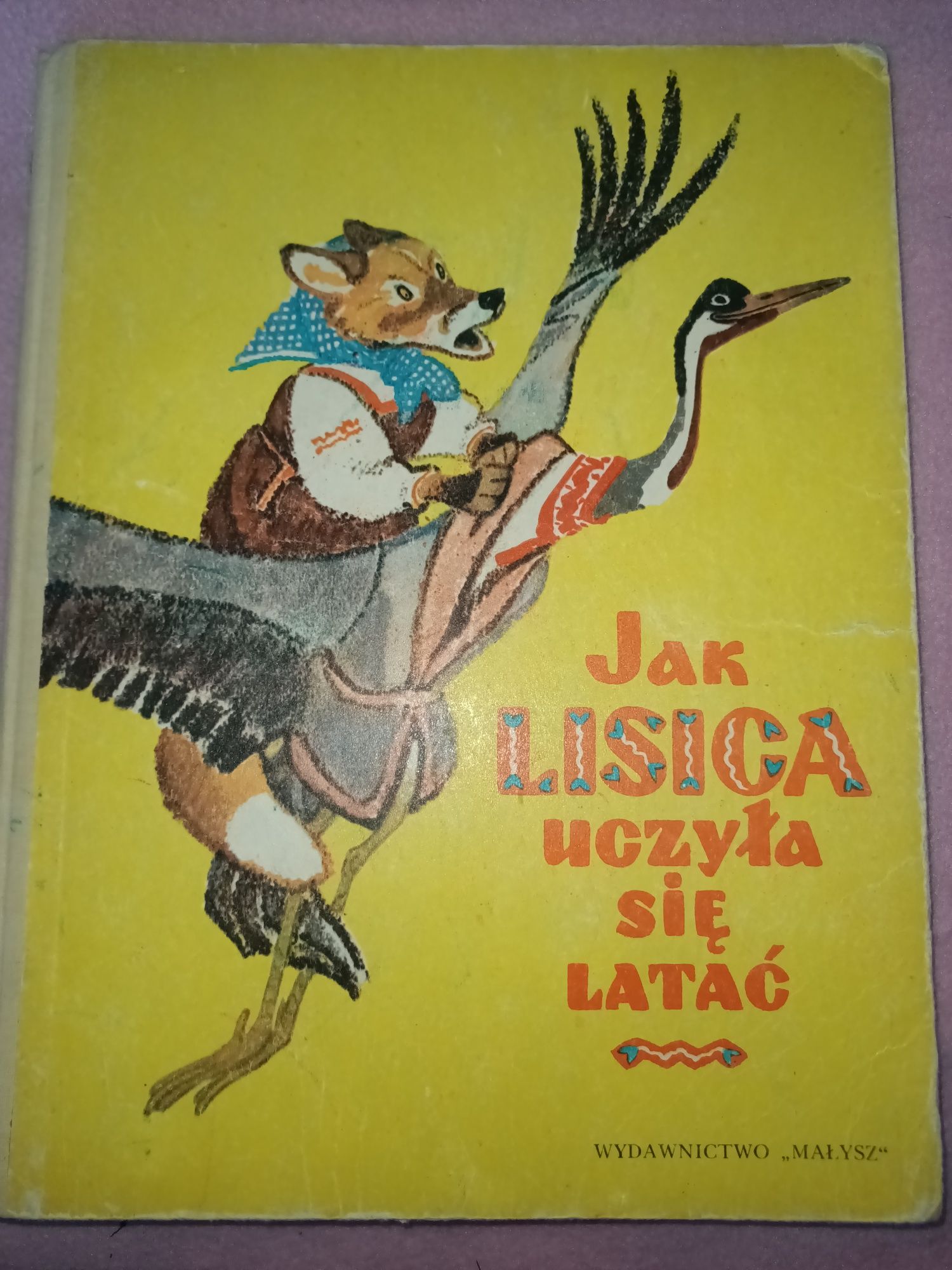 Jak lisica uczyła się latać Rosyjskie bajki ludowe kolekcjonerska PRL