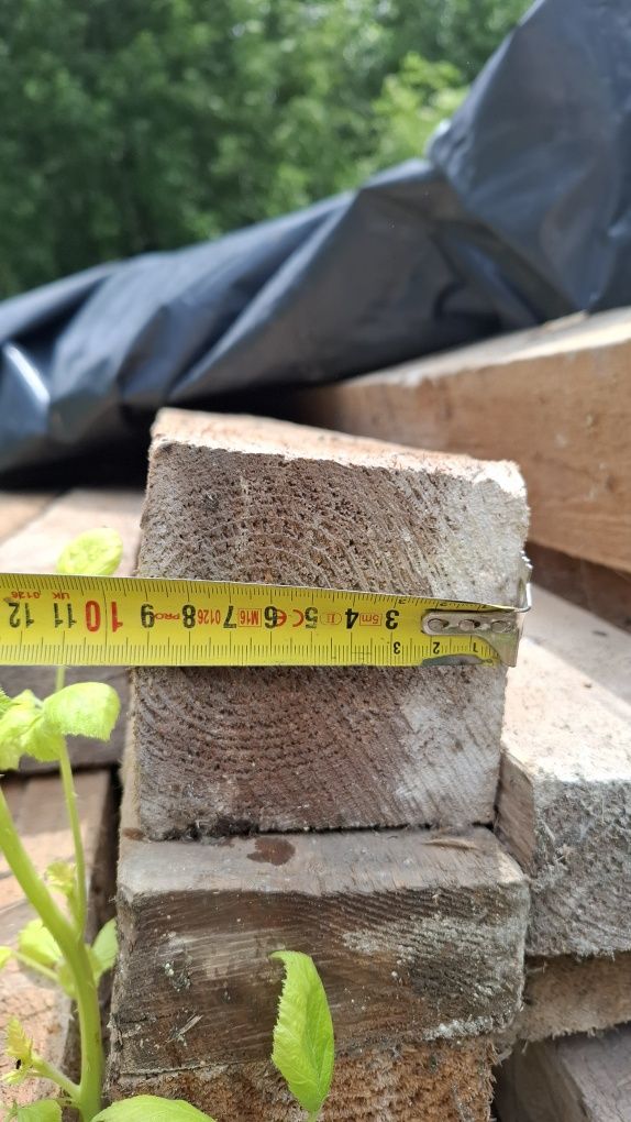 Stare Kantówki, krokwie drewniane z 45-50 lat