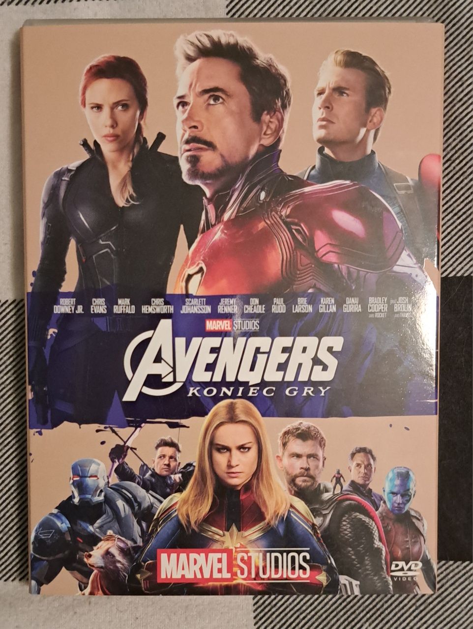 infinity war i endgame dvd