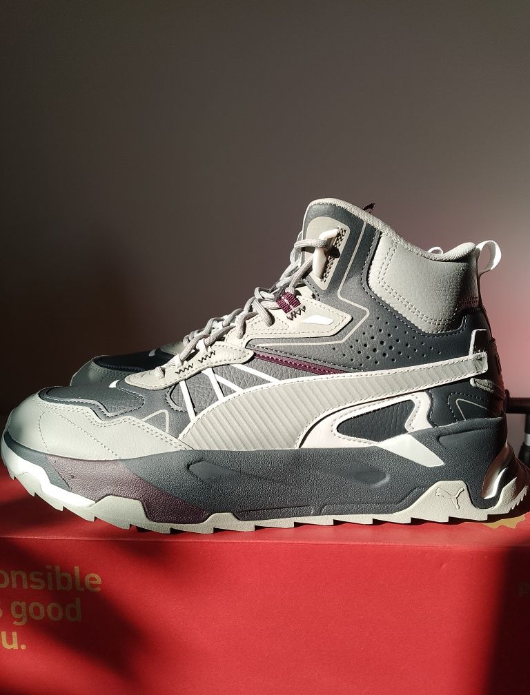 Кросівки Puma Trinity Mid Hybrid Leather Sneakers Original Нові з бірк