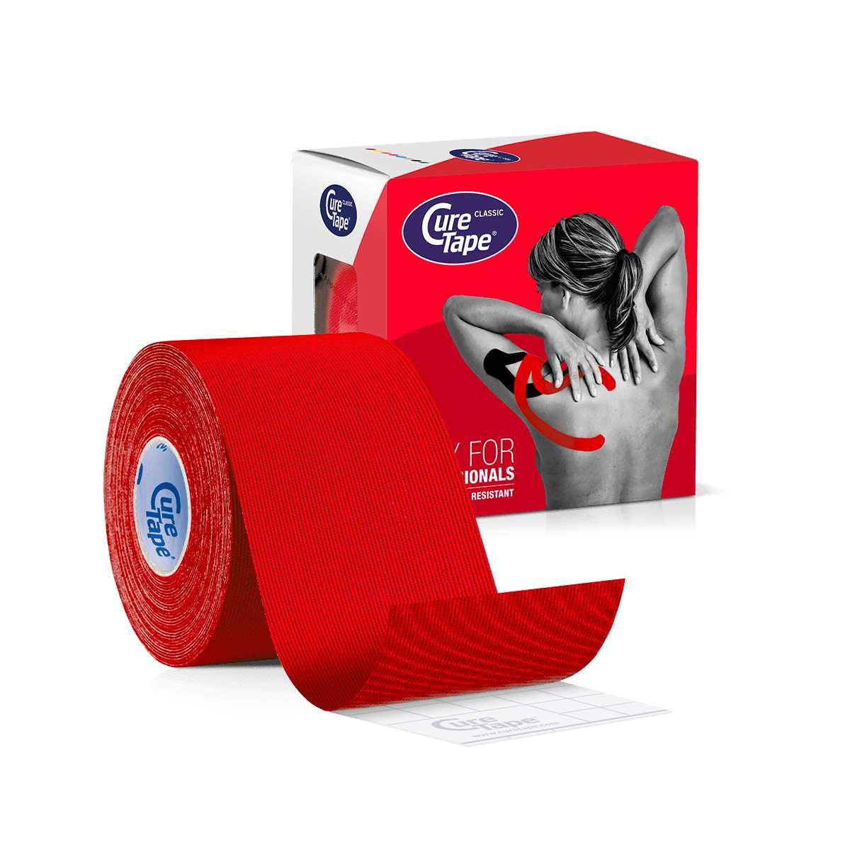 Кинезио тейп CureTape CLASSIC деликатный 5см х 5м (идеален для лица)