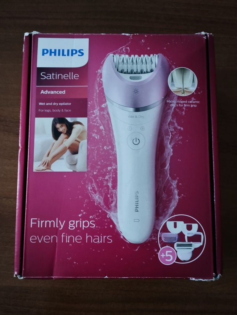 Depilator PHILIPS BRE 630/00 ceramika NOWY