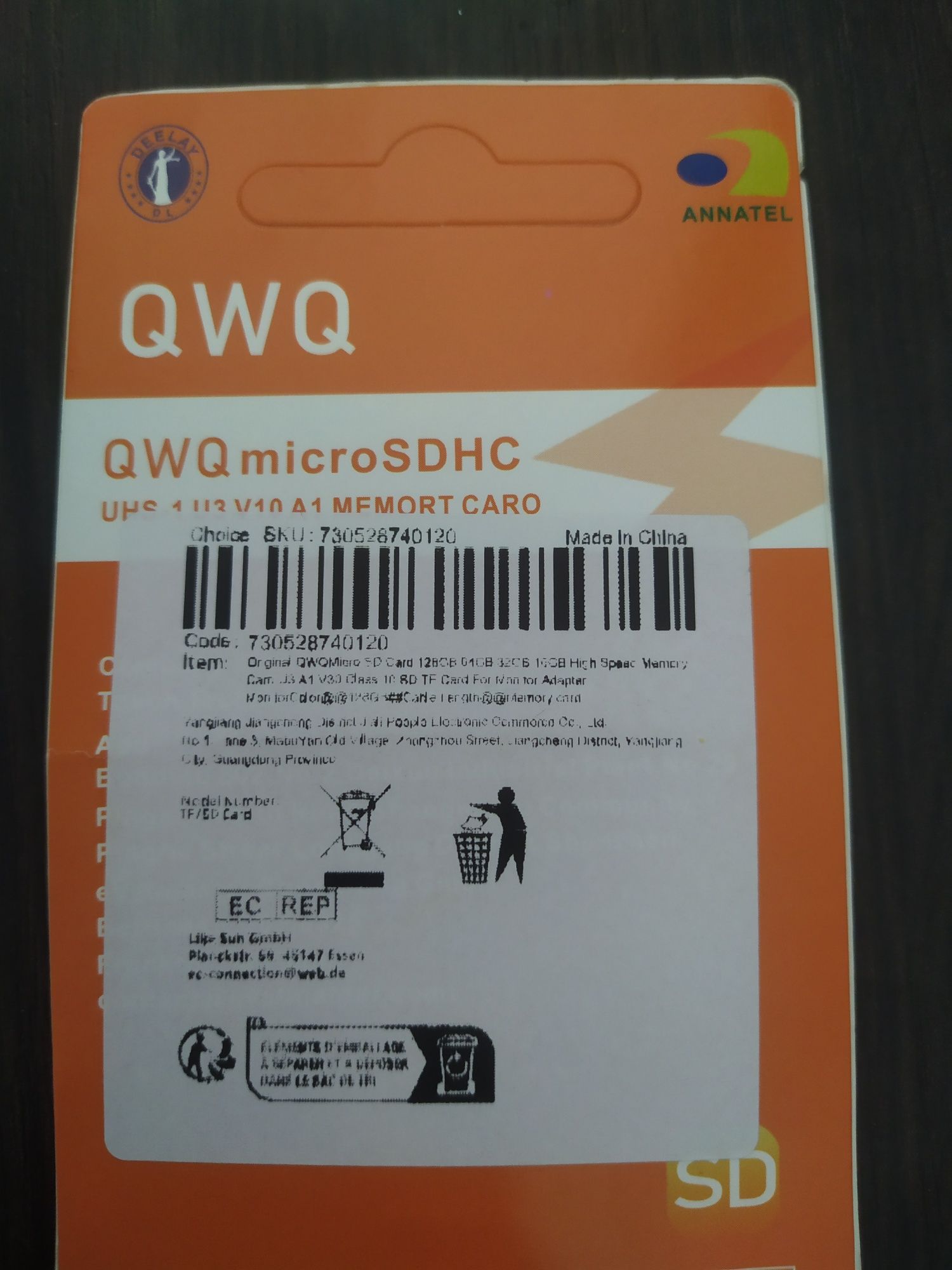 QWQ MicroSD adapter