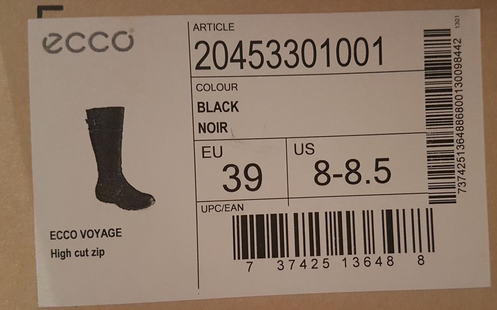 Buty Ecco 39 rozmiar