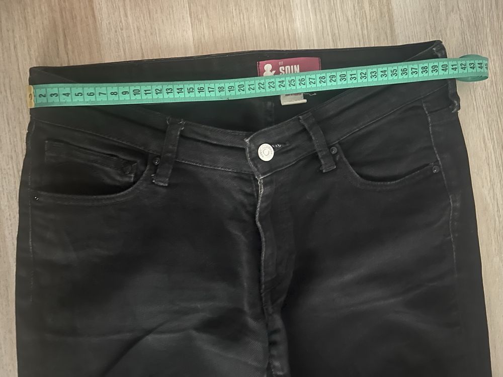 H&M czarne jeansy rozmiar 31
