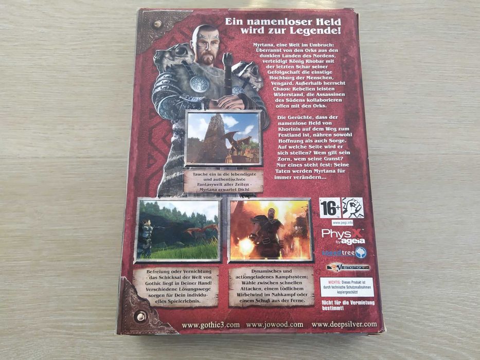 Gothic 3 [PC] Europejskie Wydanie Gry - MINI BIG BOX