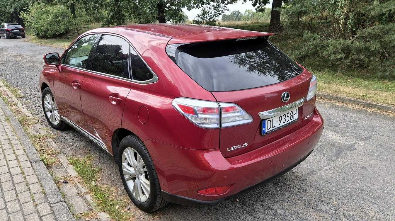Lexus RX 450 Hybryda OKAZJA DATA 1 REJ 2010 R