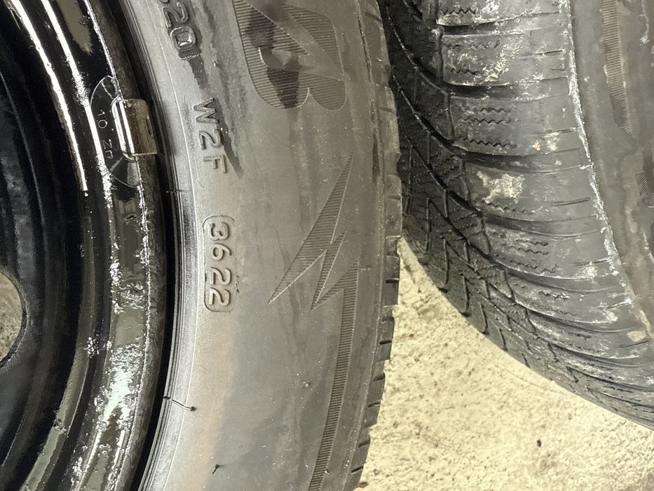 Komplet felg stalowych 5x108  combo Peugeot citroen z oponami205/60-16