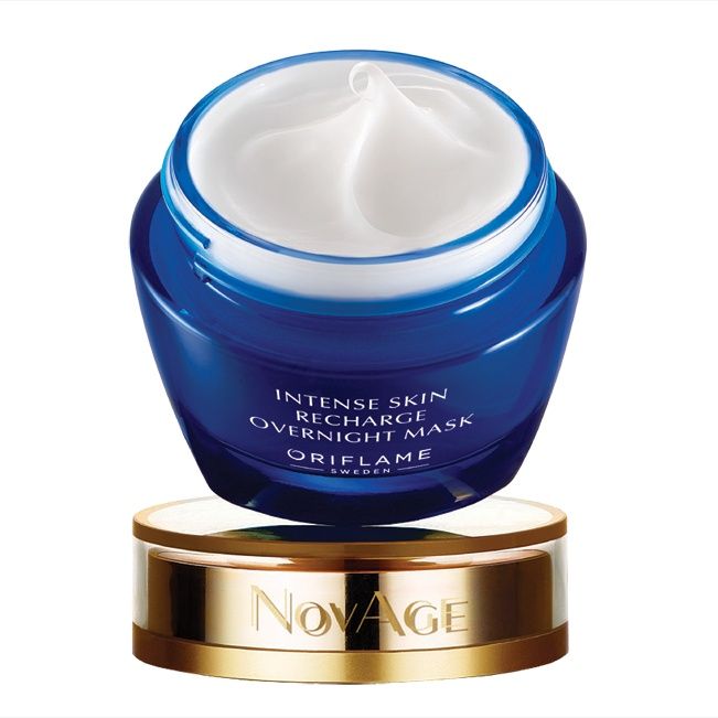 NovAge Oriflame krem maseczka na noc prezent