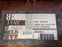 Tela em perfeito estado 120x60cm