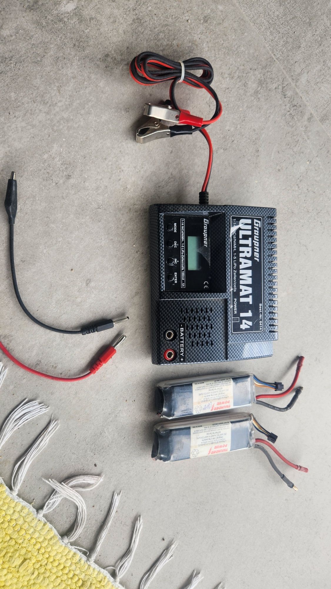Carregador bateria Lipo Graupner