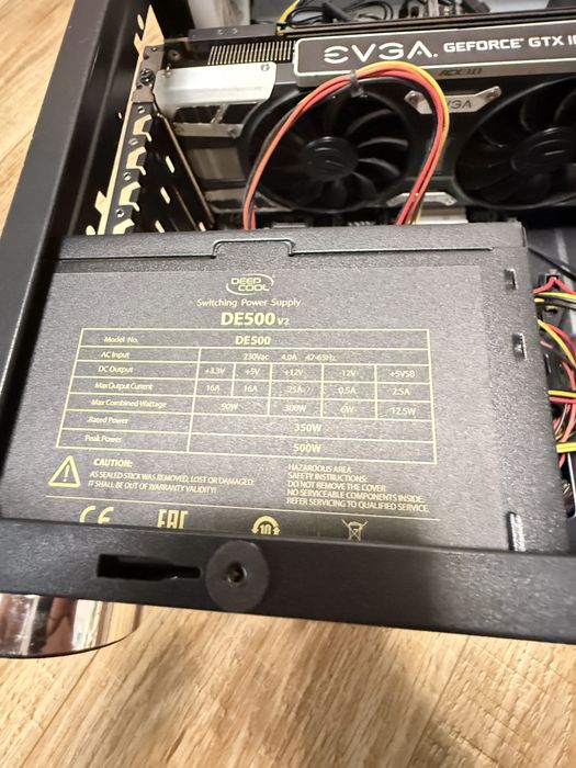 Системний блок , ПК intel i5-7400/16/512ssd/ gtx 1070