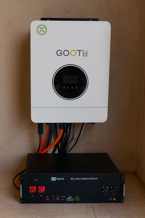 Резервное электропитание Аккумулятор 3,6 + Инвертор 6,2 кВт Станция