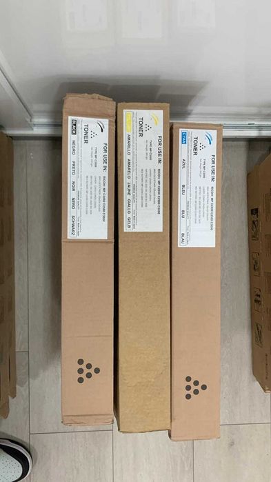 Toners originais e compativeis da Ricoh,