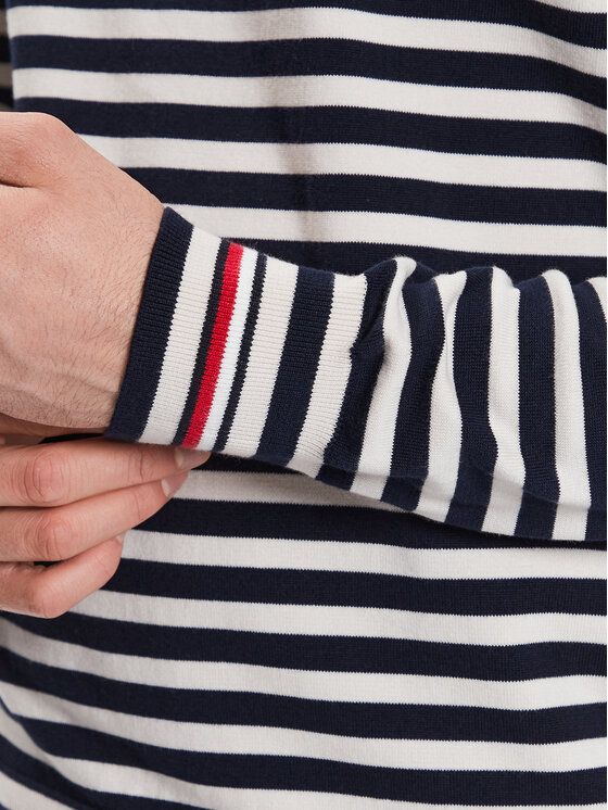 Sweter w paski Tommy Hilfiger XXL