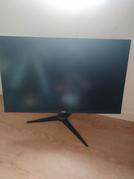 Monitor aoc 144htz roda a 180 graus