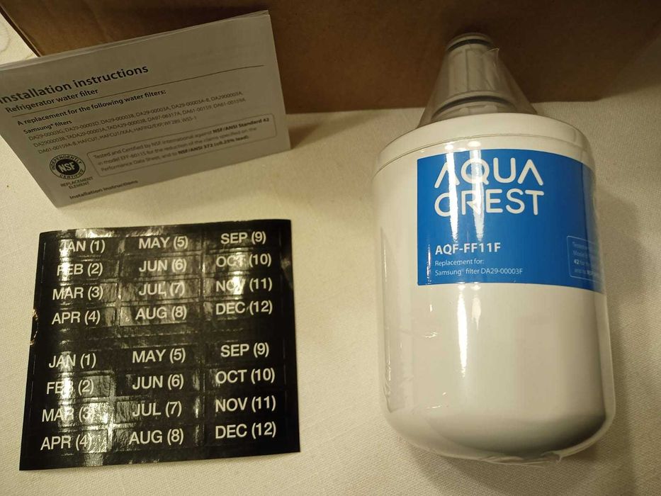 4 Filtros de água - Aqua Crest AQF-FF11F (selados)