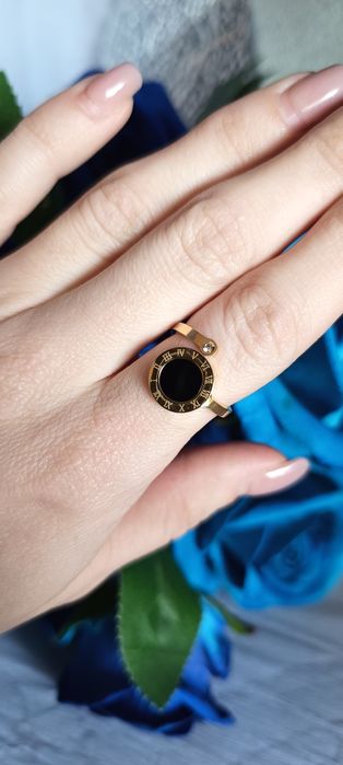 Pierścionek ze stali chirurgicznej regulowany