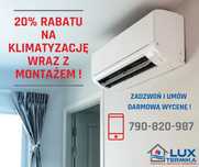 Klimatyzacja z montażem RABAT -20% ! KRUSZWICA - OKOLICE