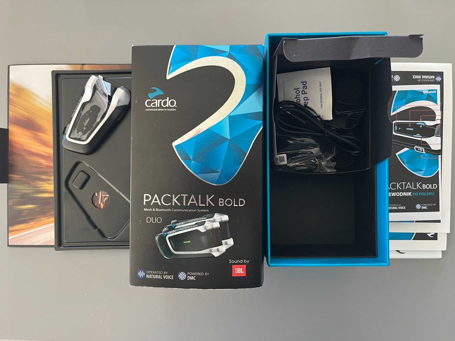 Interkom Cardo Packtalk Bold JBL