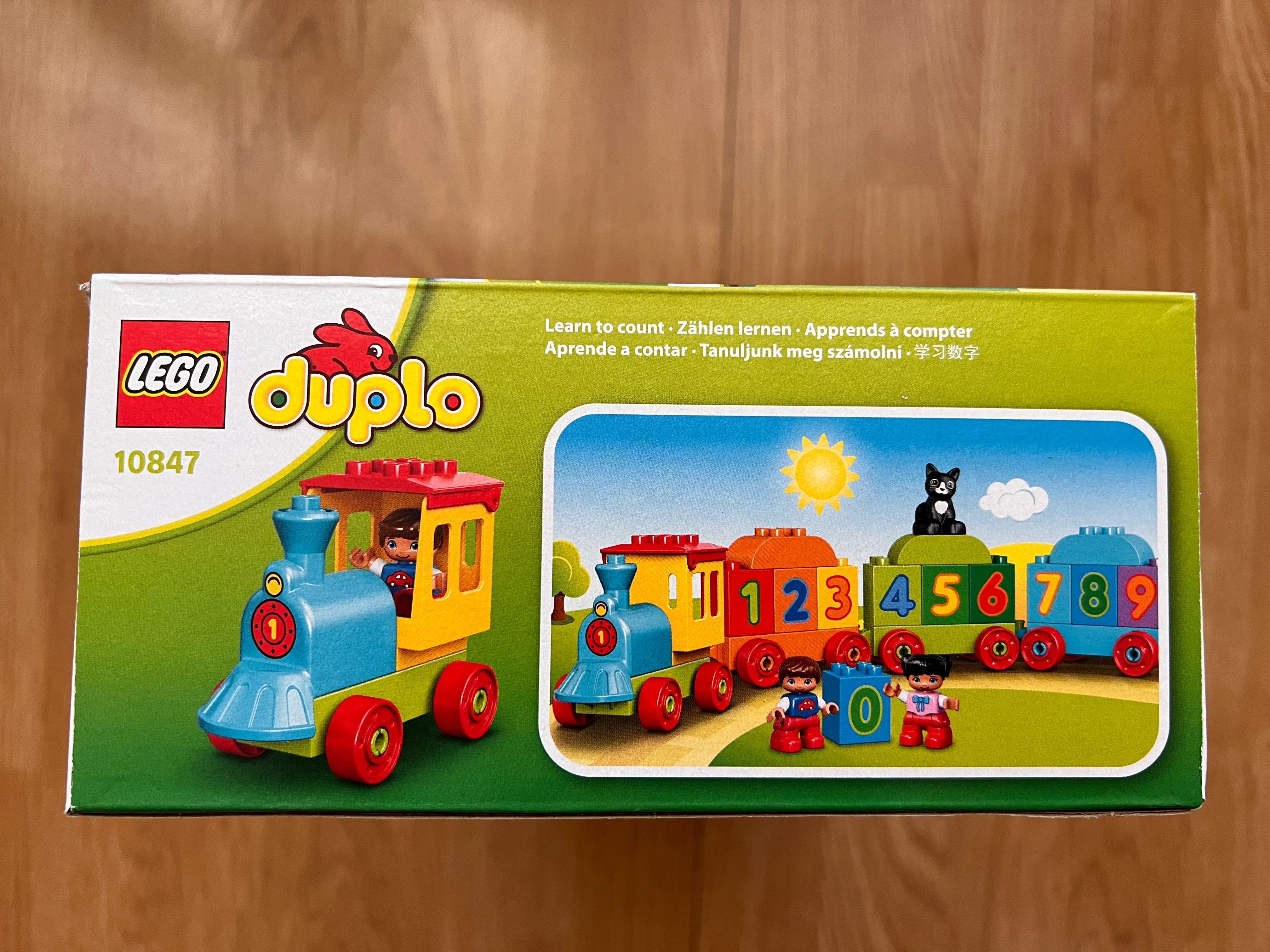 Klocki Lego Duplo Pociąg z Cyferkami 10847