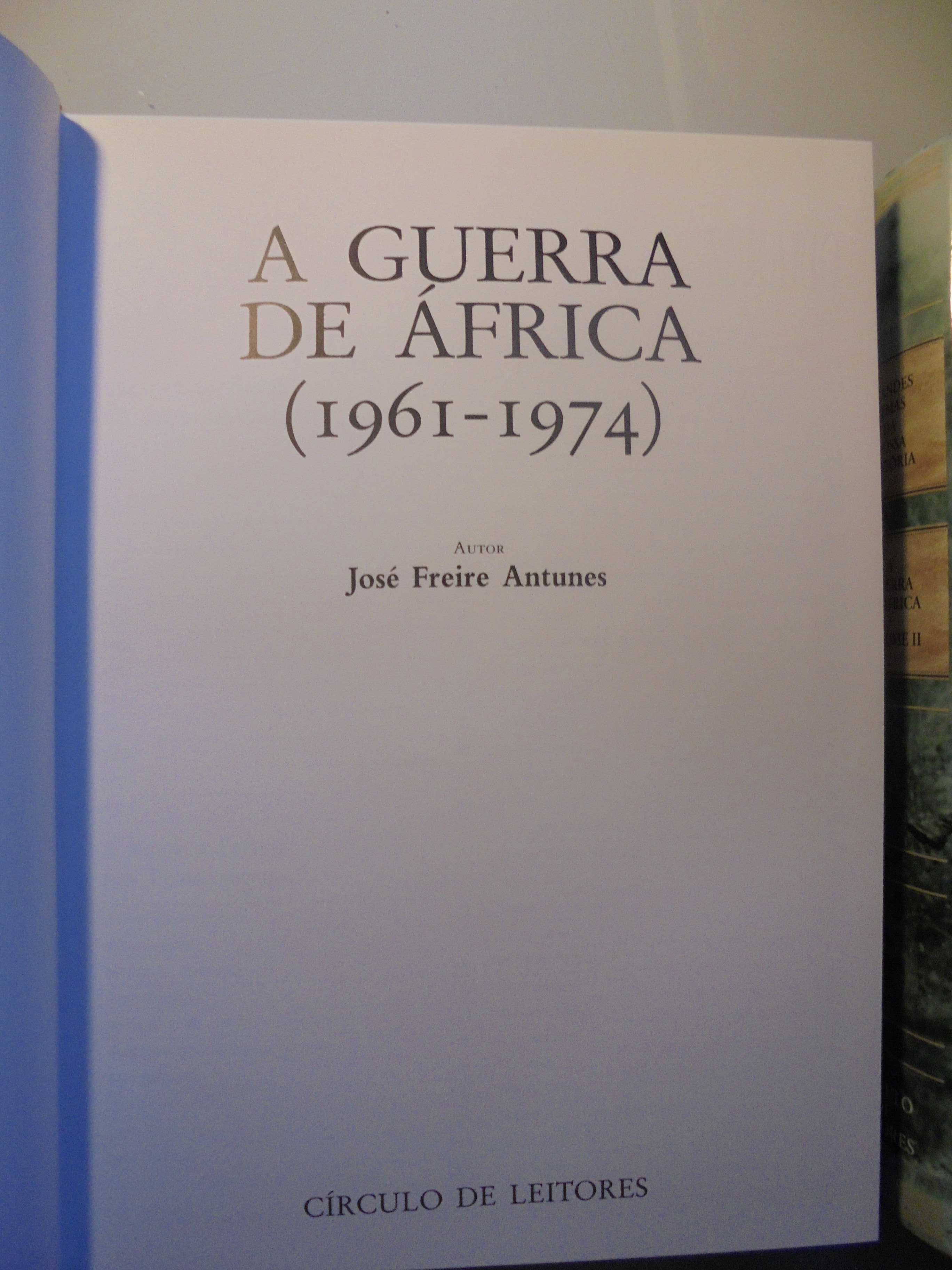 Antunes (José Freire);A Guerra em África-1961/1974